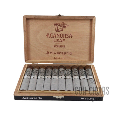 Leaf Aniversario Maduro Gran Robusto 5x54 | Box 10 | Aganorsa cigar - HK CohCigars
