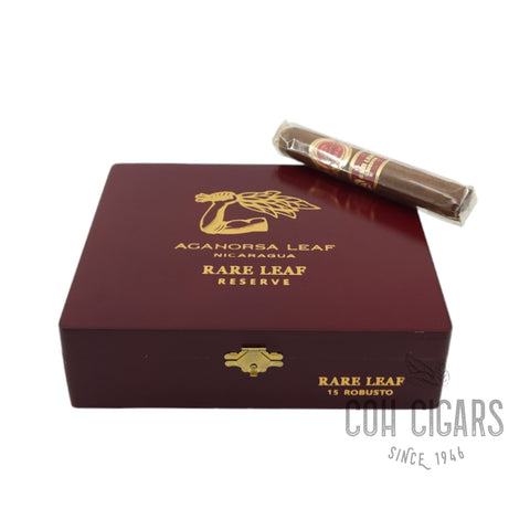 Leaf Rare Leaf Reserve Robusto | Box 15 | Aganorsa cigar