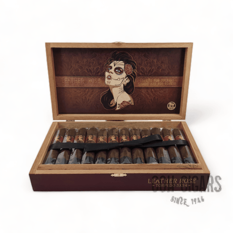 Leather Rose Torpedo | Box 24 | Deadwood cigar - HK CohCigars