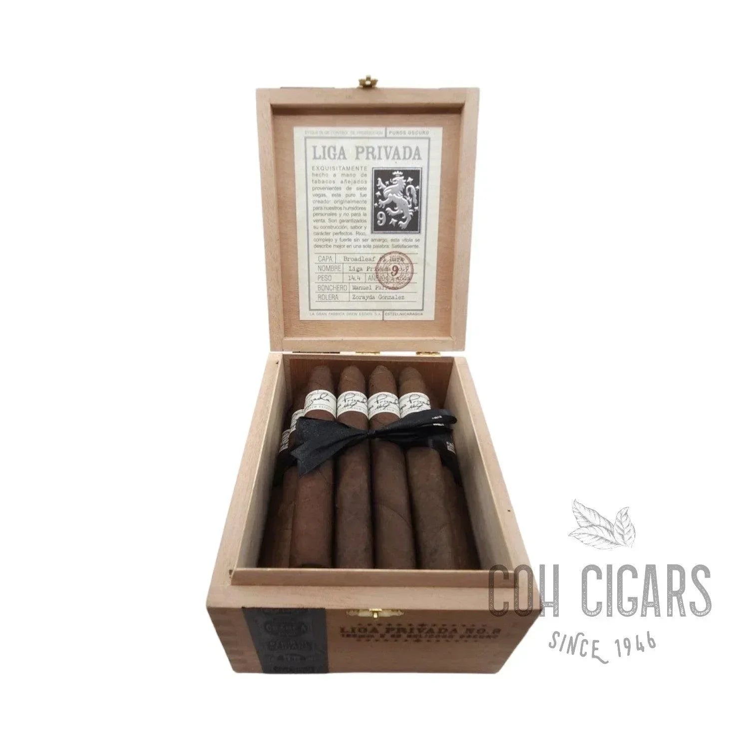 Liga Privada No 9 Belicoso 6 x 52 | Box 24 | Drew Estate cigar - HK CohCigars -雪茄