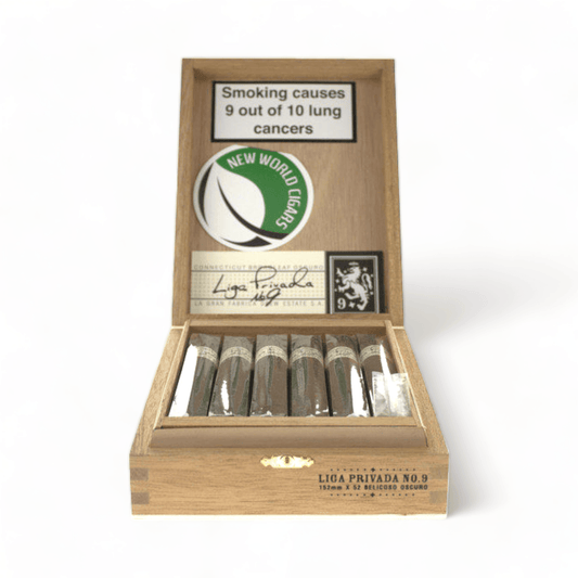 Liga Privada No 9 Belicoso Oscuro 6 x 52 | Box 12 | Drew Estate cigar - HK CohCigars