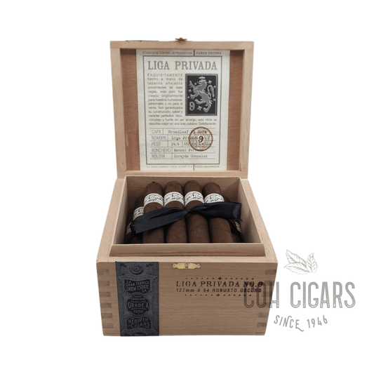 Liga Privada No 9 Robusto Oscuro 5 x 54 | Box 24 | Drew Estate cigar - HK CohCigars