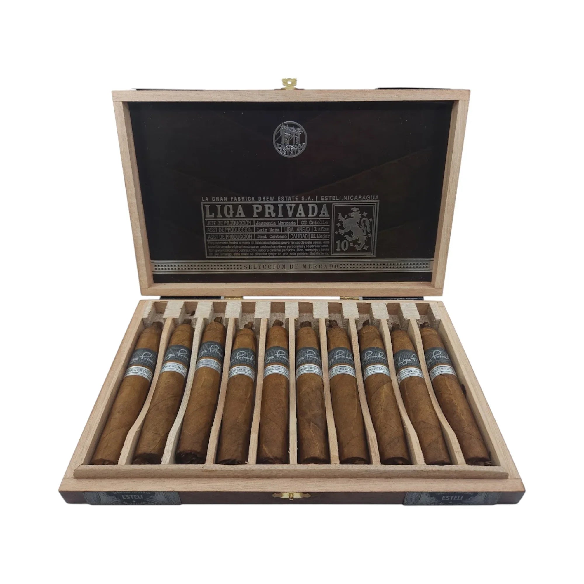 Liga Privada Seleccion De Mercado Robusto | Box 10 | Drew Estate Cigars - HK CohCigars -雪茄
