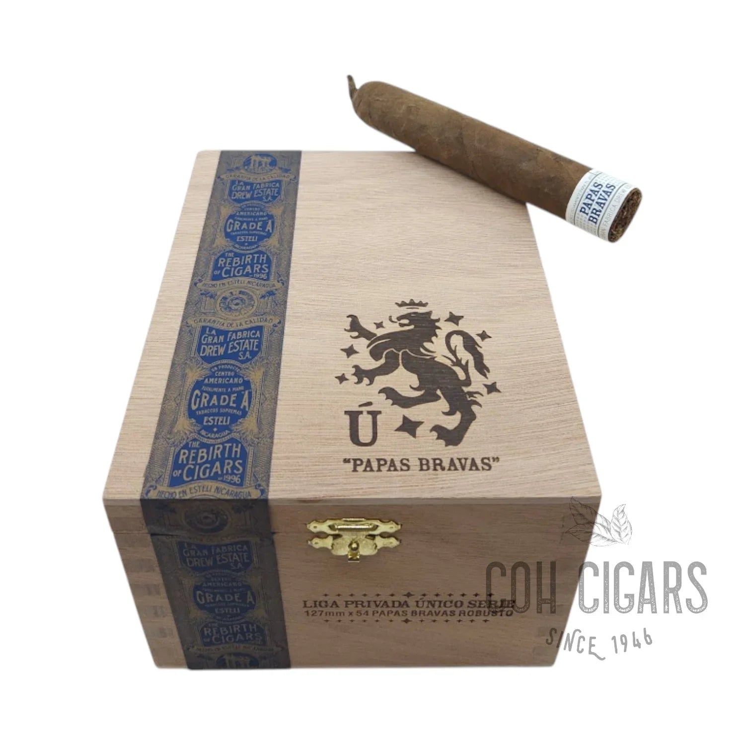 Liga Privada Unico Serie Papas Bravas Robusto | Box 20 | Drew Estate Cigars - HK CohCigars -雪茄