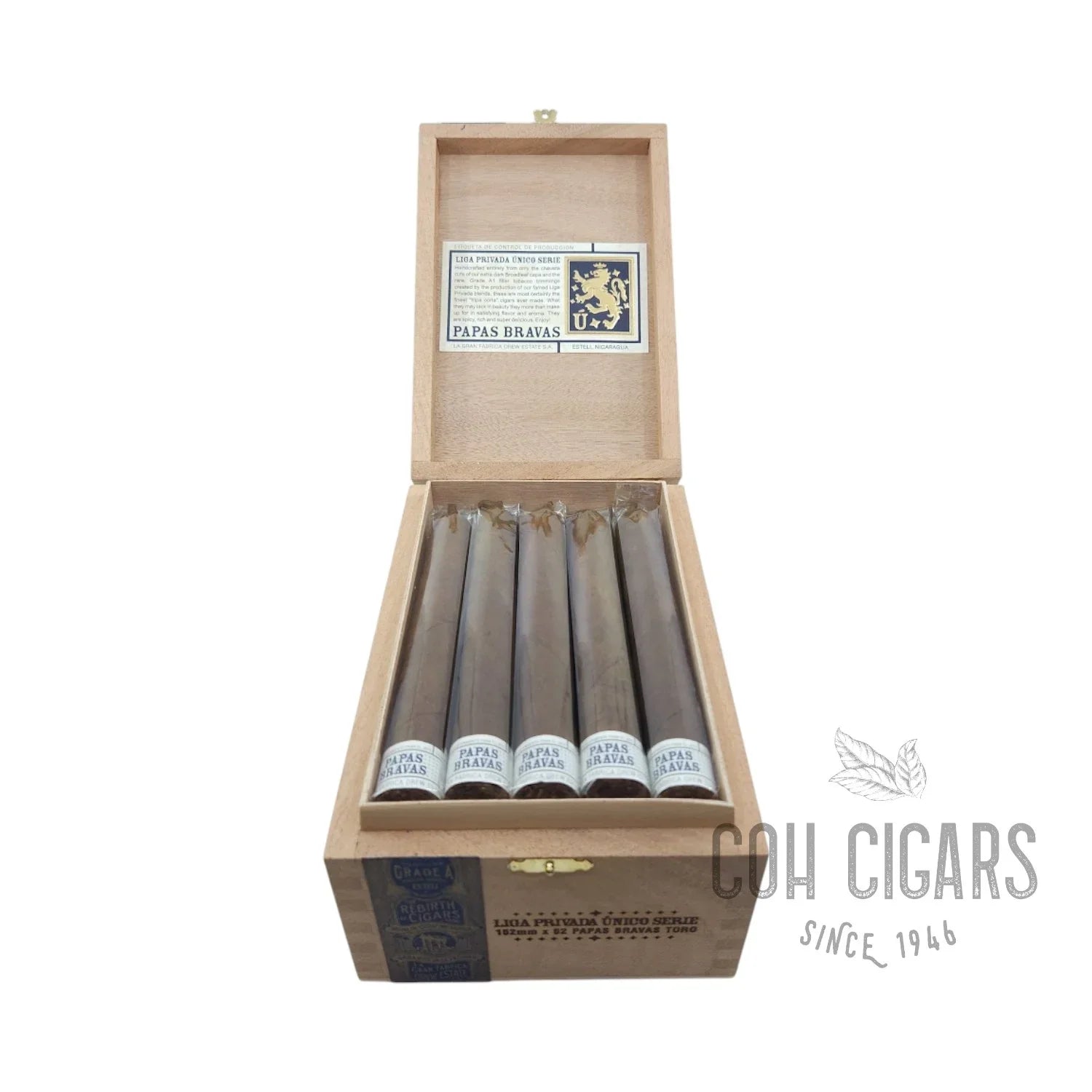 Liga Privada Unico Serie Papas Bravas Toro | Box 20 | Drew Estate Cigars - HK CohCigars -雪茄