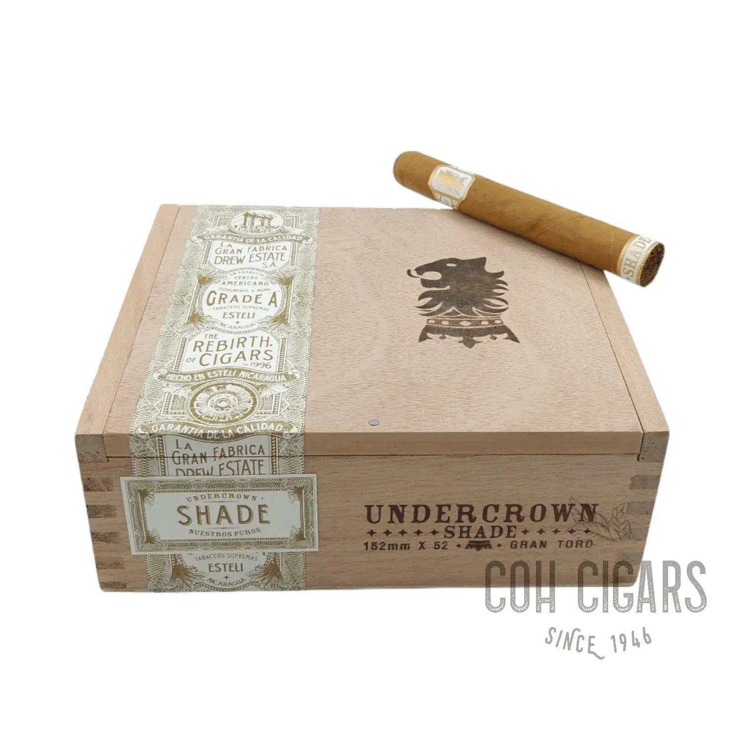 Liga Undercrown Shade Gran Toro | Box 25 | Drew Estate cigar - HK CohCigars -雪茄
