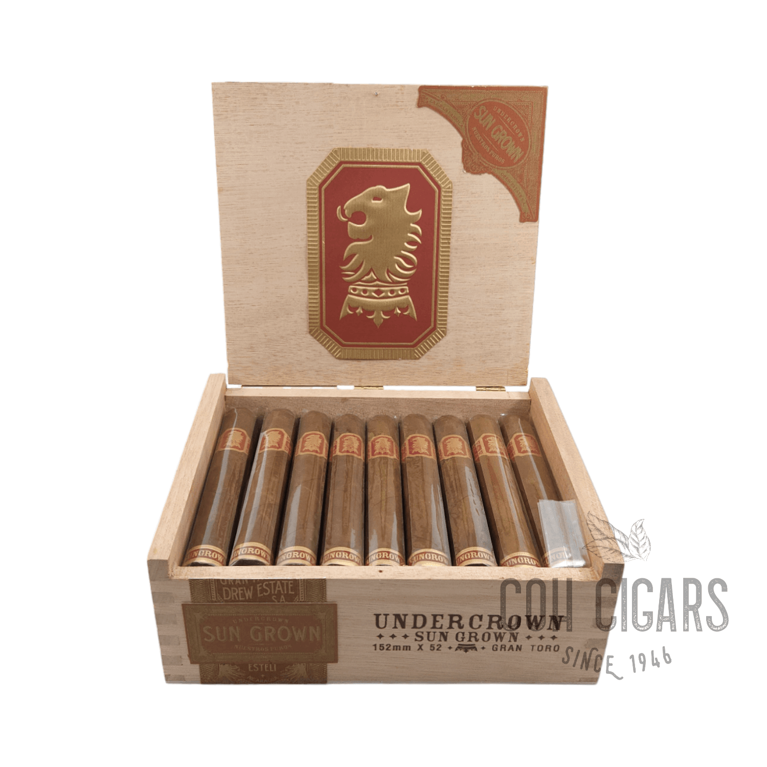 Liga Undercrown Sun Grown Grand Toro | Box 25 | Drew Estate Cigars - HK CohCigars -雪茄