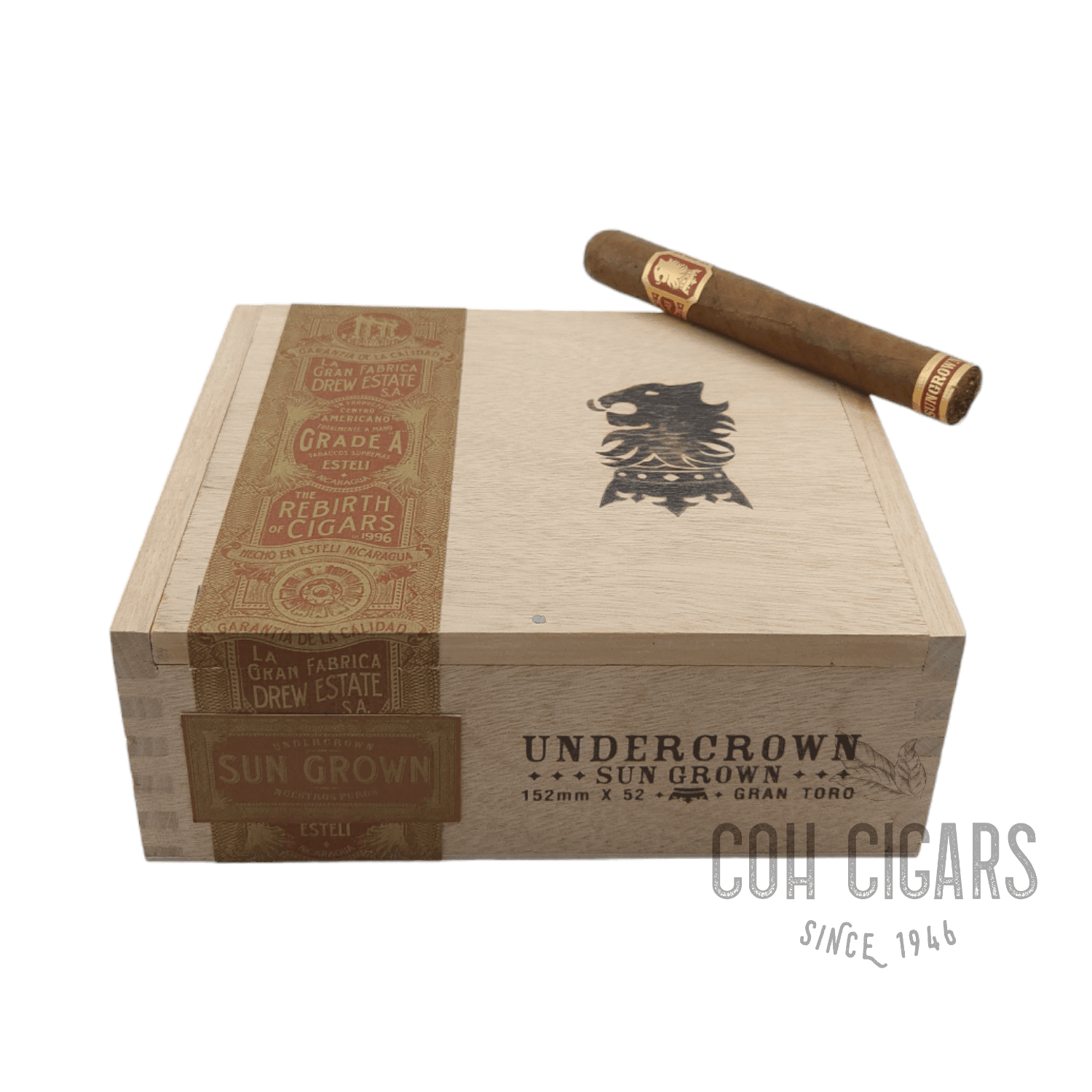 Liga Undercrown Sun Grown Grand Toro | Box 25 | Drew Estate Cigars - HK CohCigars -雪茄