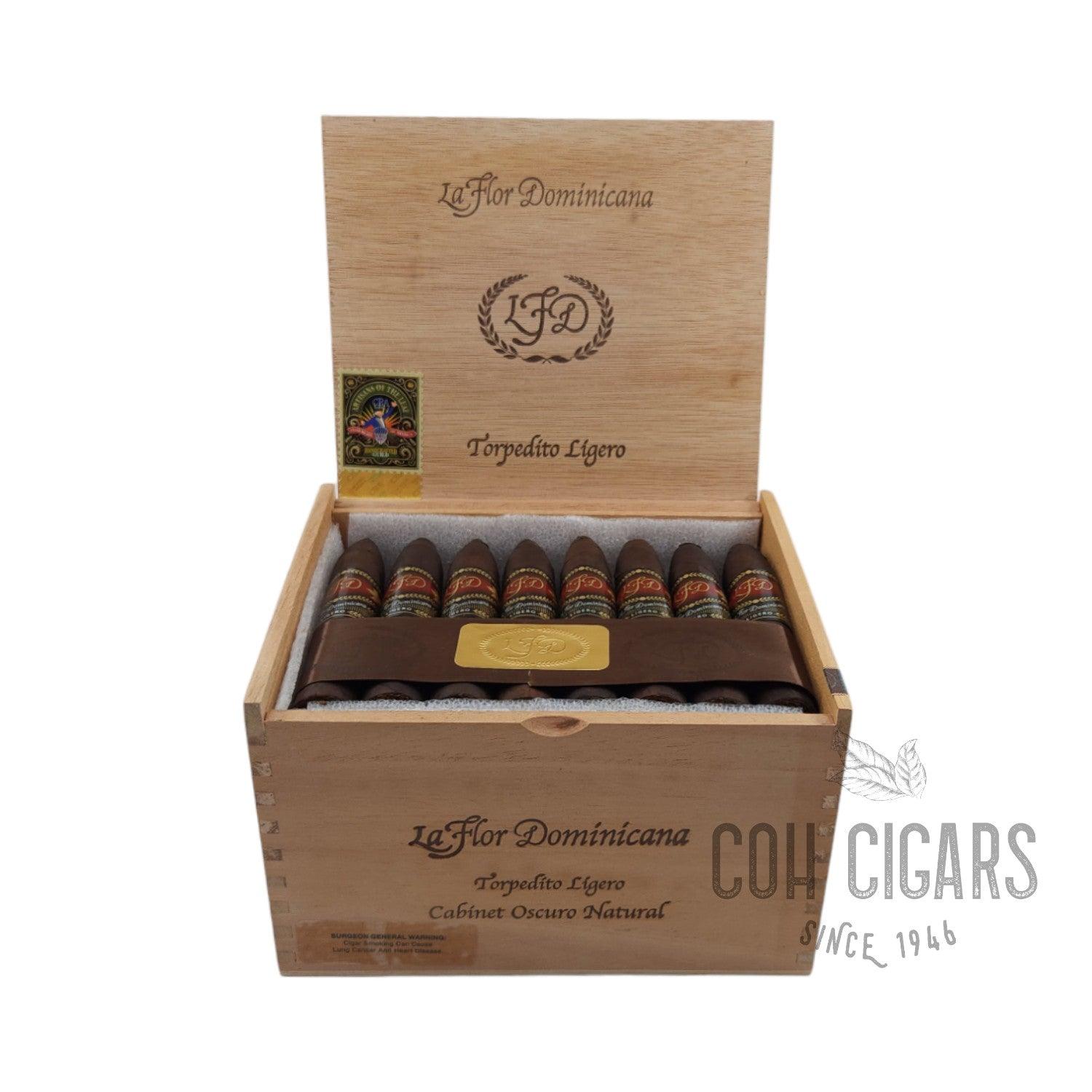 Ligero Cabinet Torpedito Oscuro Natural | Box 40 | La Flor Dominicana Cigars - HK CohCigars -雪茄