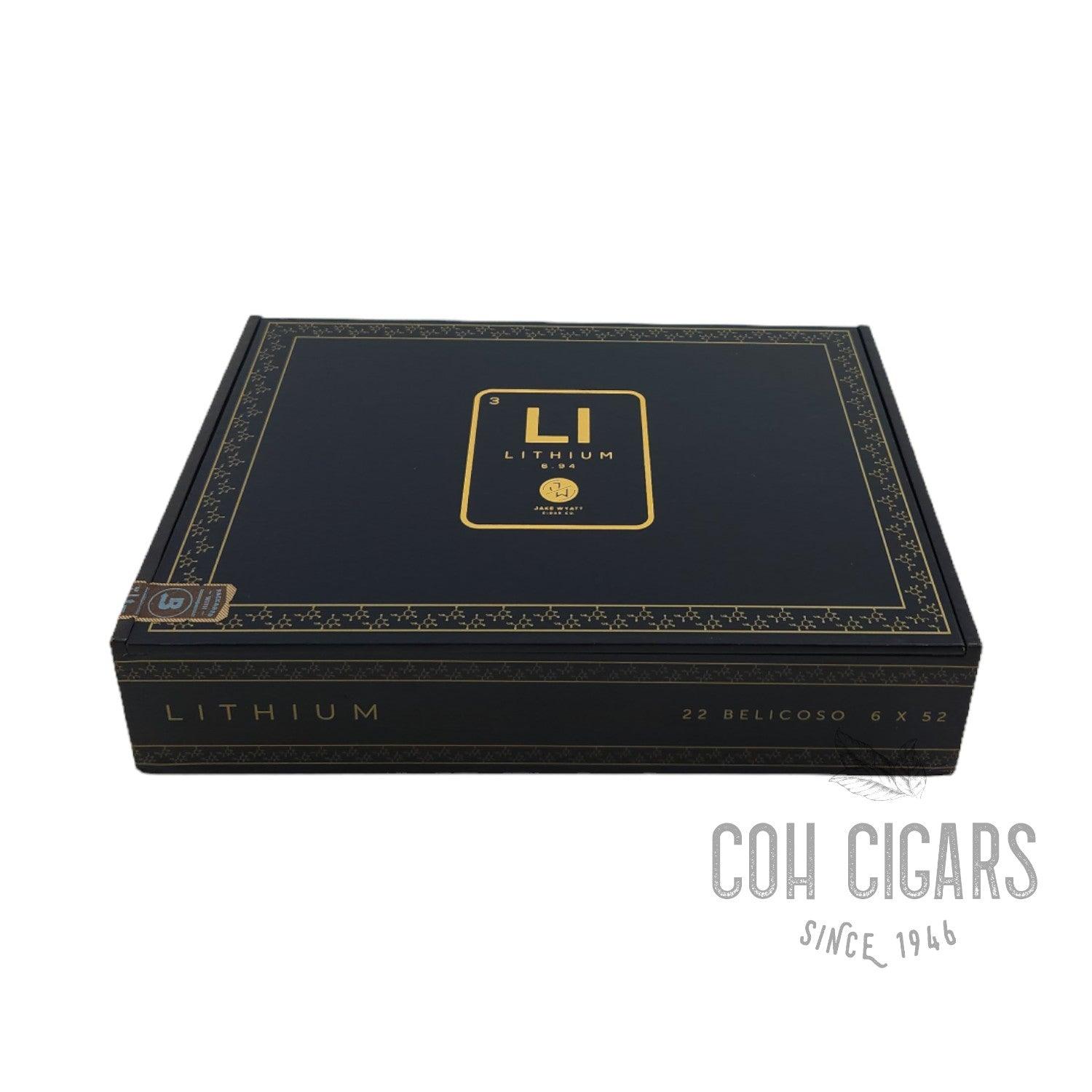 Lithium 6.94 Belicoso | Box 22 | Jake Wyatt cigar - HK CohCigars