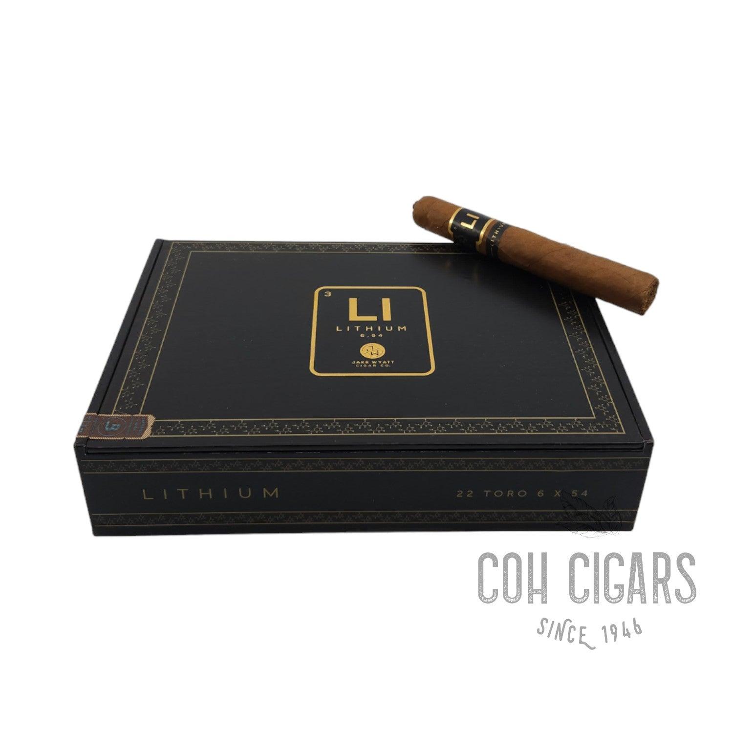 Lithium 6.94 Toro | Box 22 | Jake Wyatt cigar - HK CohCigars