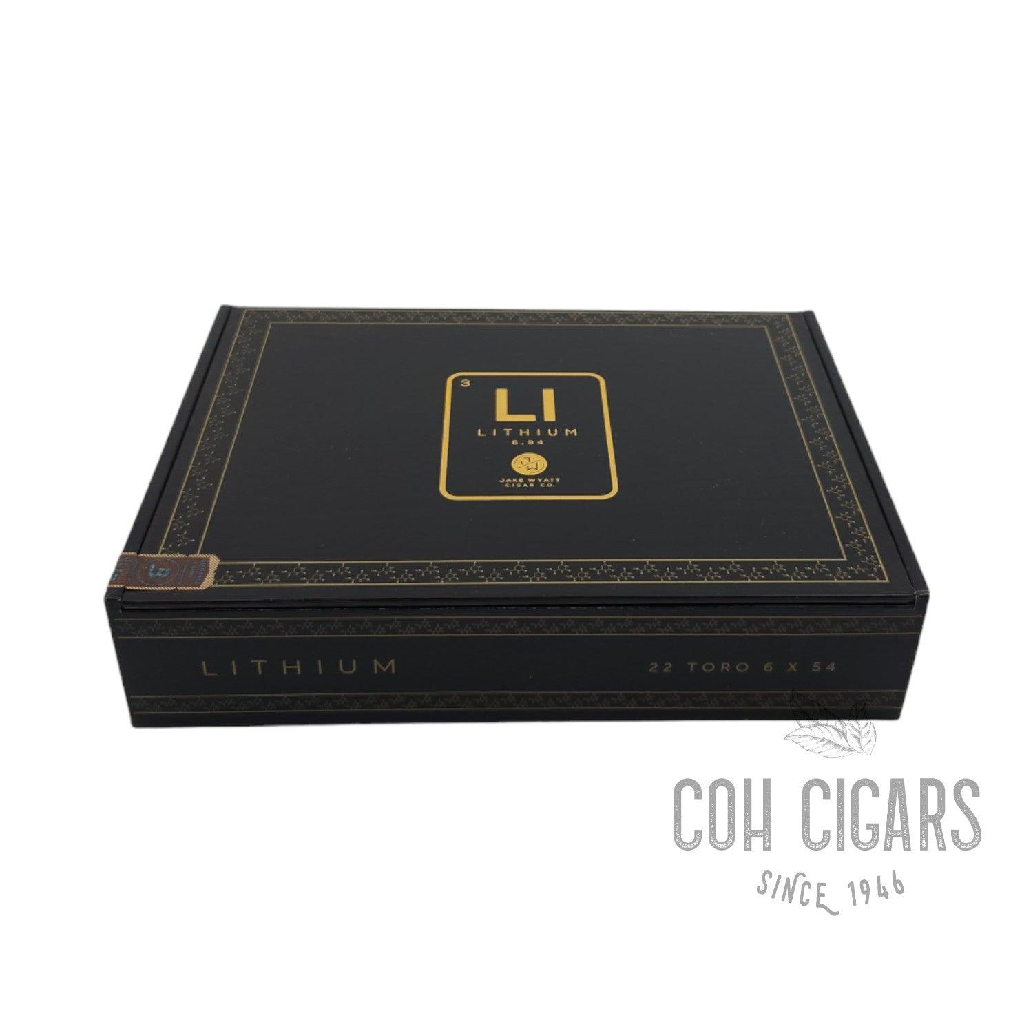 Lithium 6.94 Toro | Box 22 | Jake Wyatt cigar - HK CohCigars