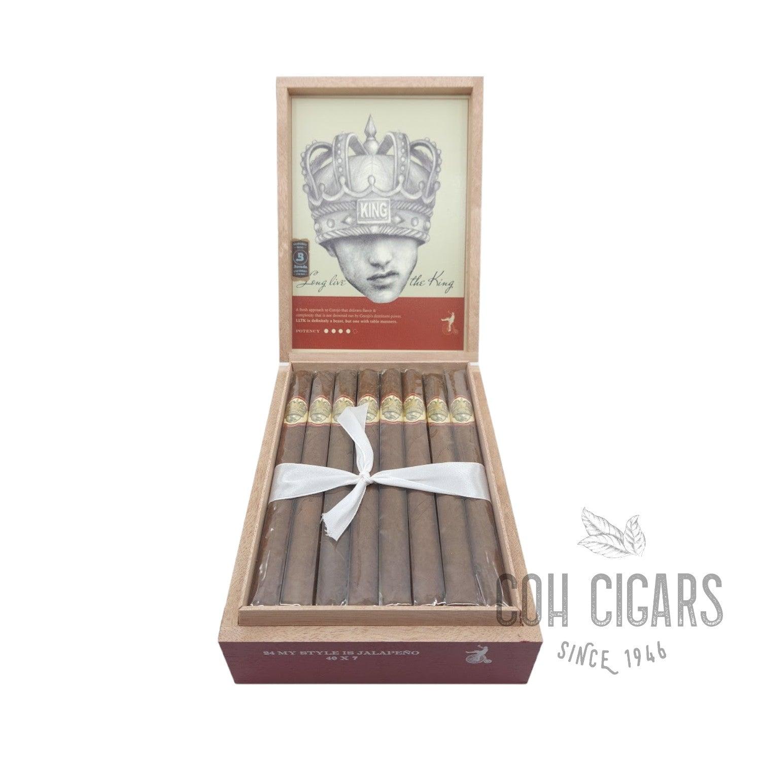 Long Live The King My Style Is Jalapeno | Box 24 | Caldwell cigar - HK CohCigars