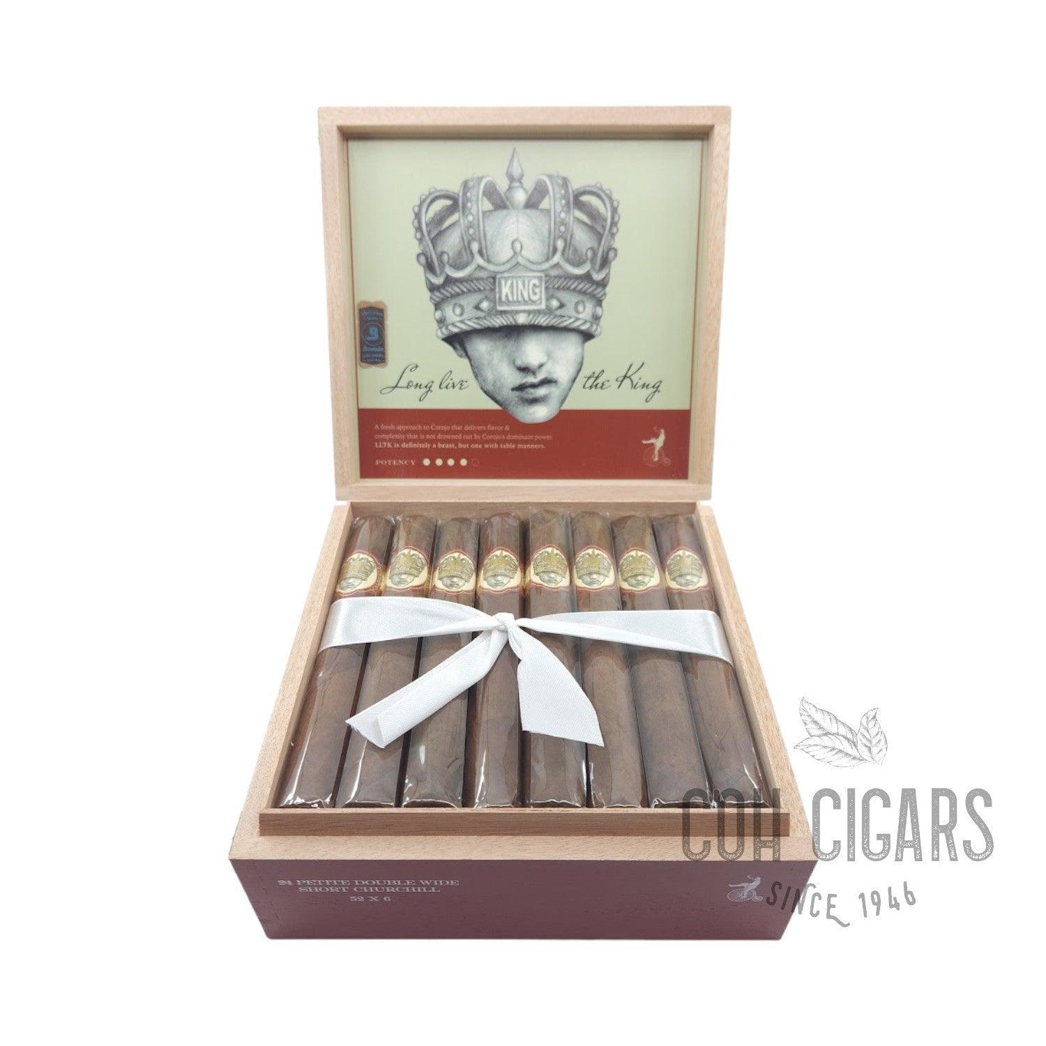 Long Live The King Petite Double Wide Short Churchill | Box 24 | Caldwell cigar - HK CohCigars