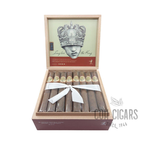 Long Live The King Petite Double Wide Short Churchill | Box 24 | Caldwell cigar - HK CohCigars