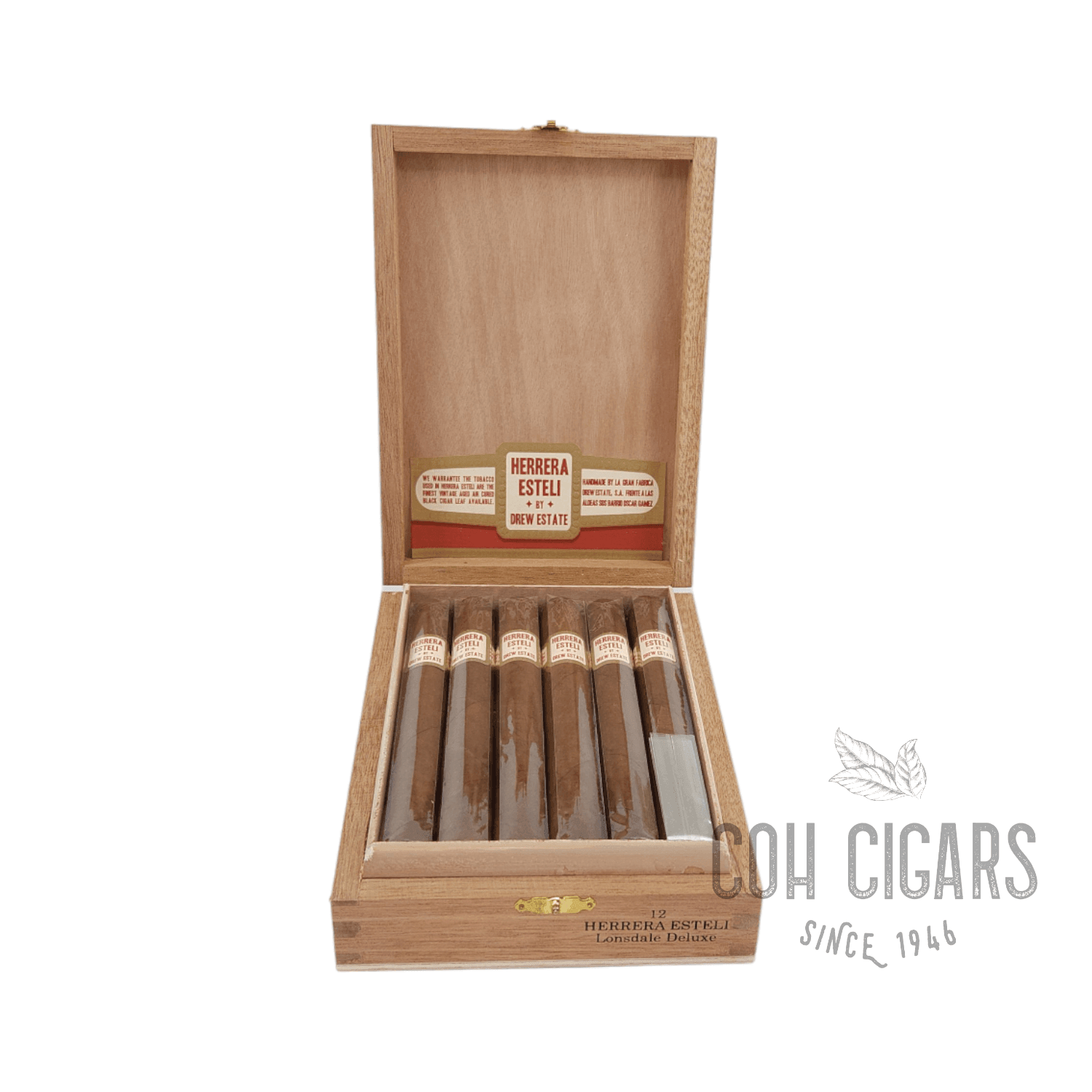Lonsdale Deluxe 6 x 44 | Box 12 | Herrera Esteli cigar - HK CohCigars
