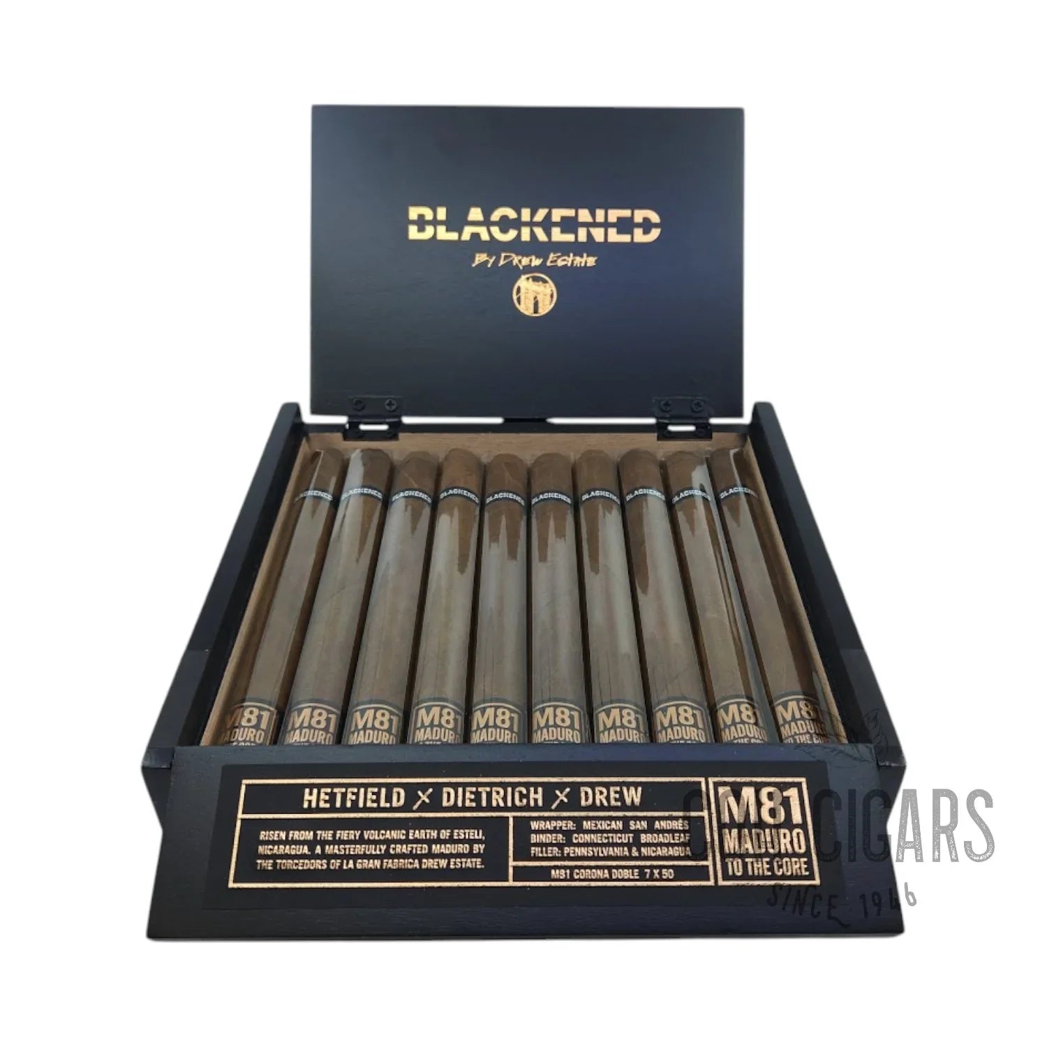 M81 Corona Double | Box 20 | Blackened Cigars - HK CohCigars -雪茄