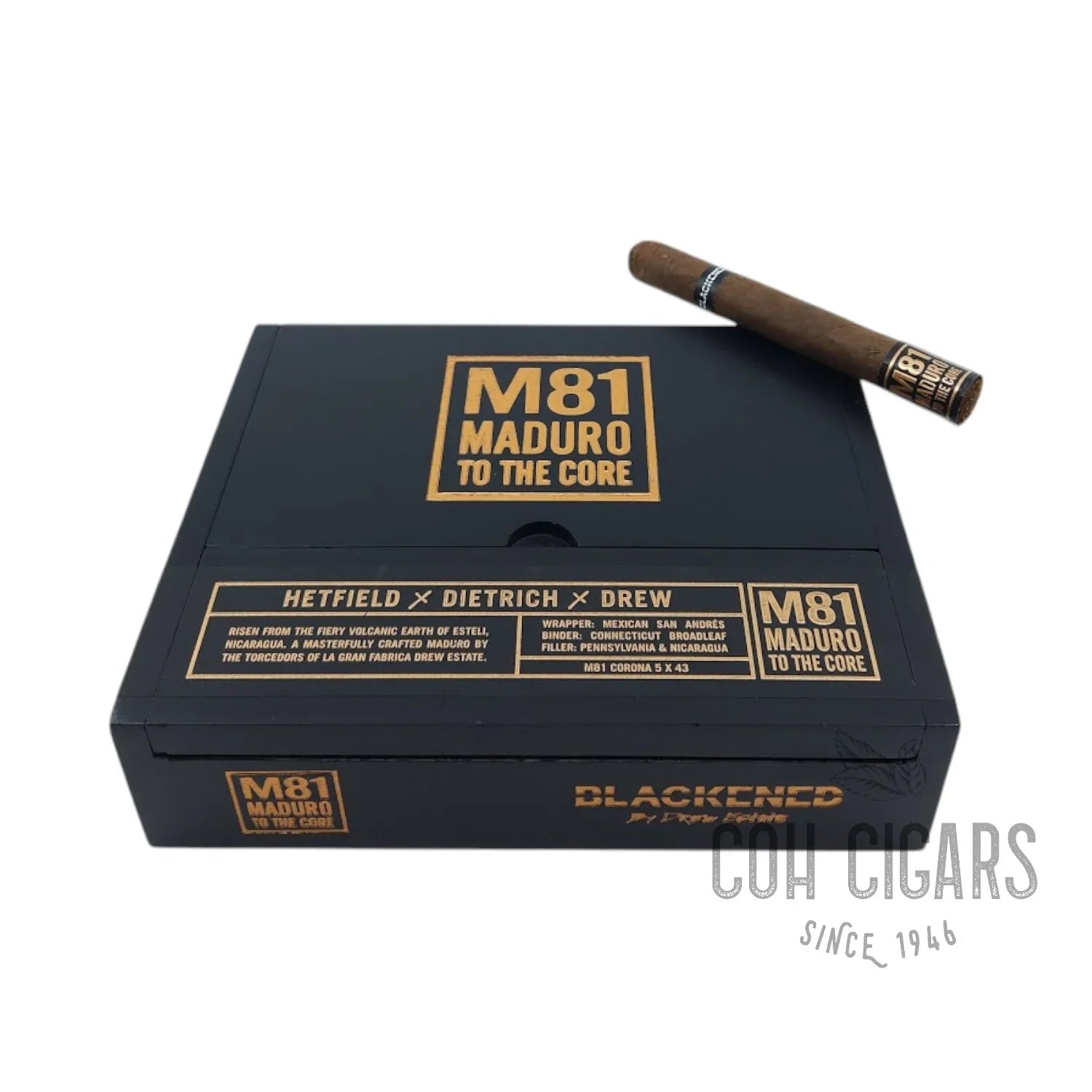 M81 Corona | Box 20 | Blackened Cigars - HK CohCigars -雪茄