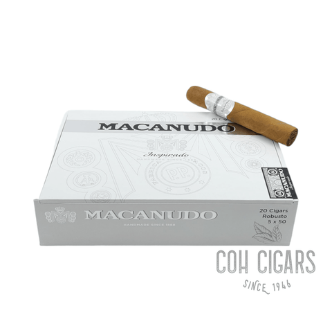 Macanudo Cigar | Inspirado Robusto (White Box) | Box 20 - hk.cohcigars