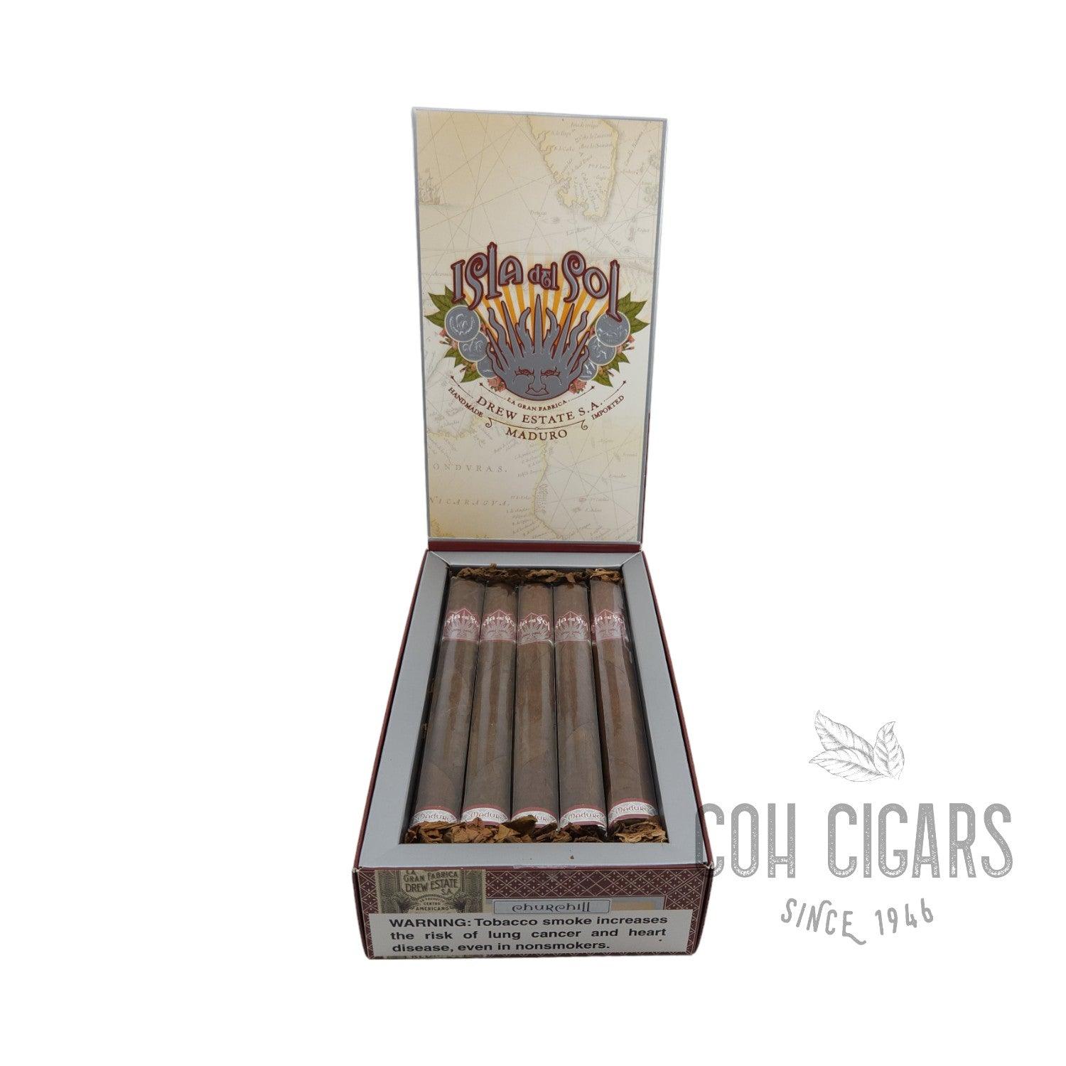 Maduro Churchill | Box 10 | Isla Del Sol cigar - HK CohCigars