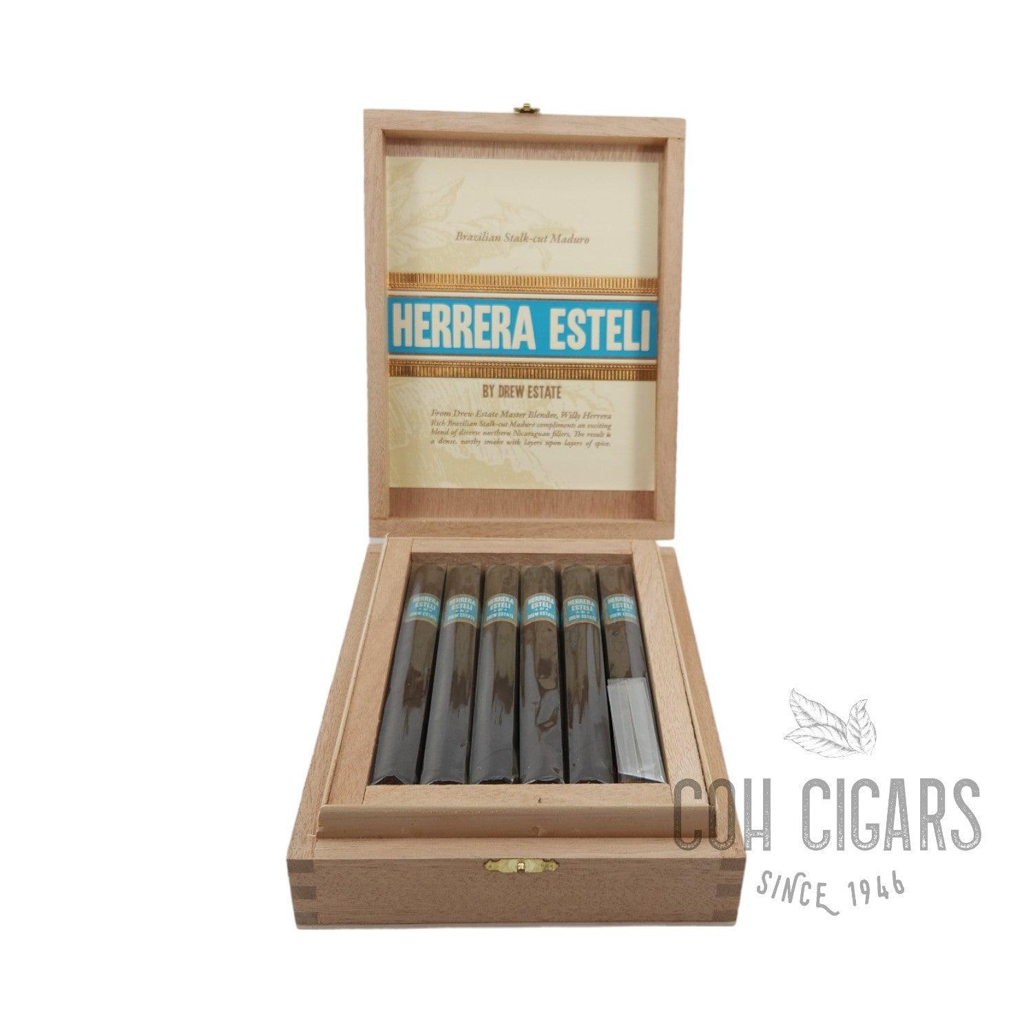 Maduro Lonsdale Deluxe | Box 12 | Herrera Esteli cigar - HK CohCigars