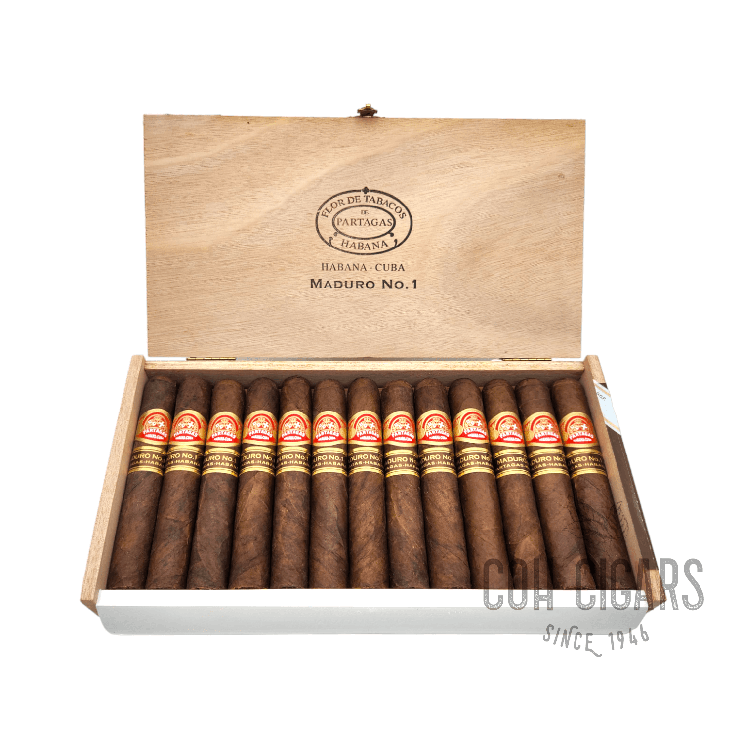 Maduro No.1 | Box 25 | Partagas cigar - HK CohCigars