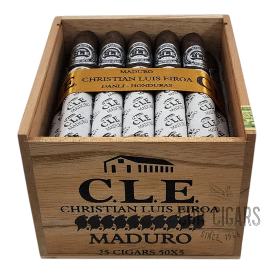 Maduro Robusto | Box 25 | CLE Cigars