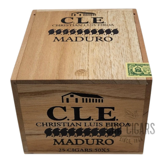Maduro Robusto | Box 25 | CLE Cigars
