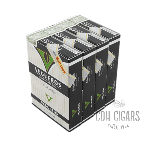 Mananitas | Box 4x4 | Vegueros cigar - HK CohCigars
