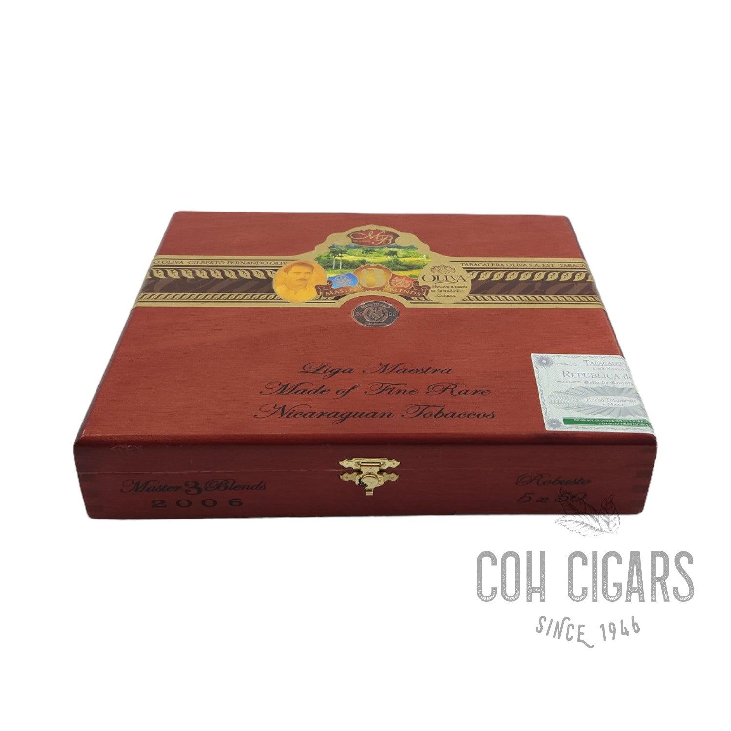 Master Blends 3 Robusto | Box 20 | Oliva cigar - HK CohCigars