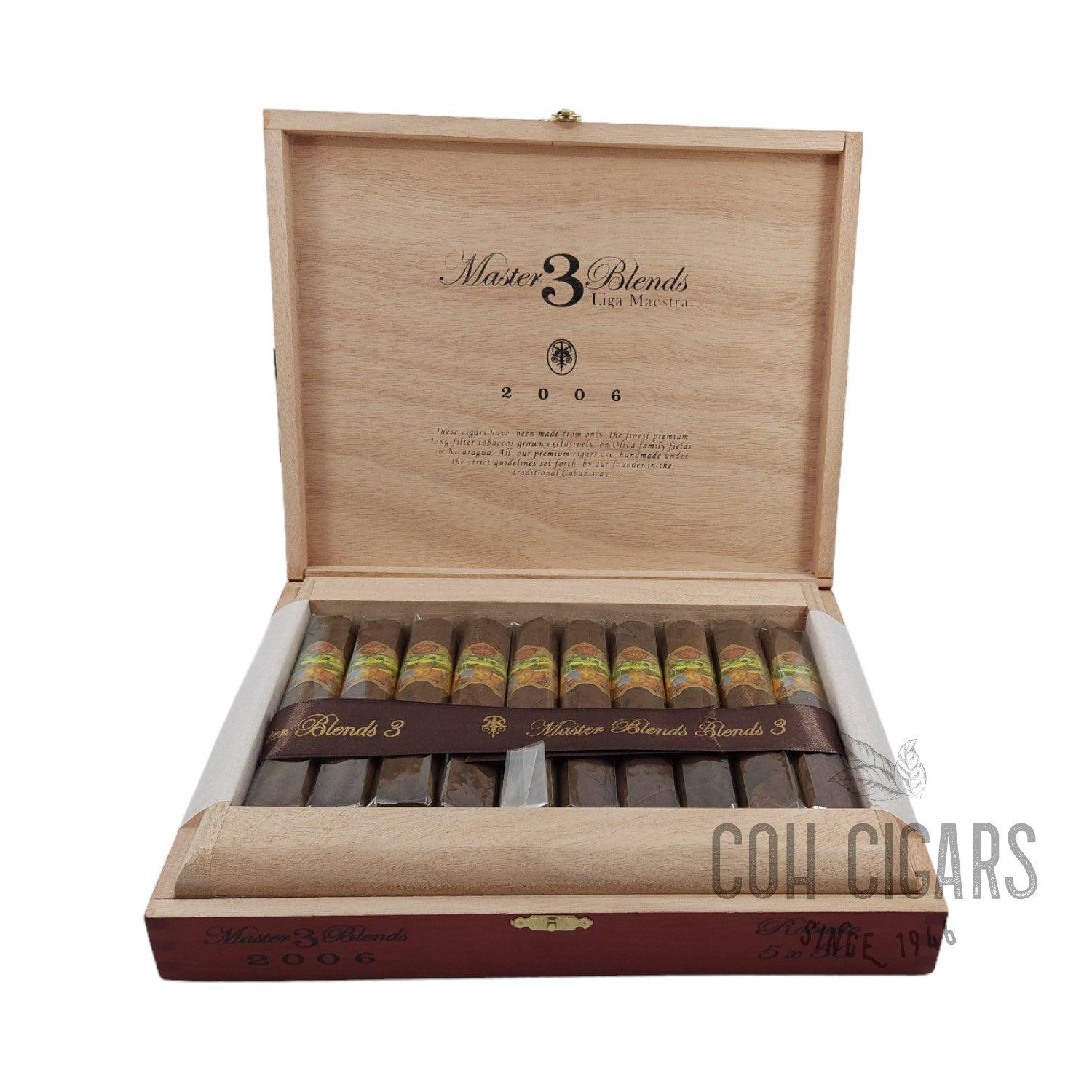 Master Blends 3 Robusto | Box 20 | Oliva Cigars - HK CohCigars -雪茄