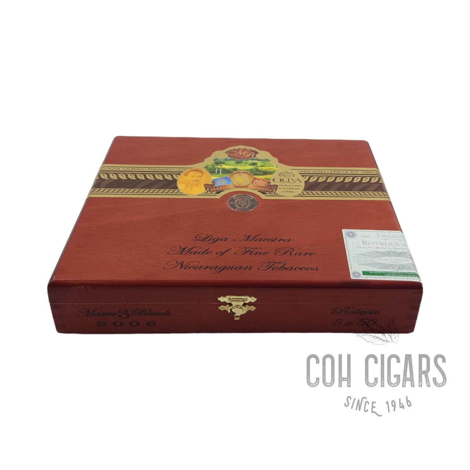 Master Blends 3 Robusto | Box 20 | Oliva Cigars - HK CohCigars -雪茄