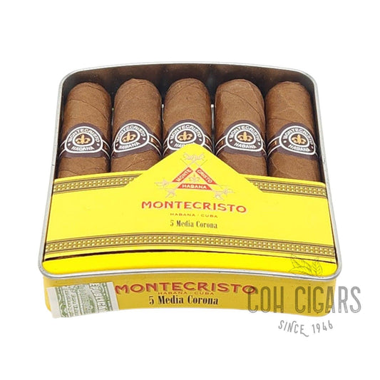 Media Corona | Box 5 | Montecristo Cigars - HK CohCigars -雪茄