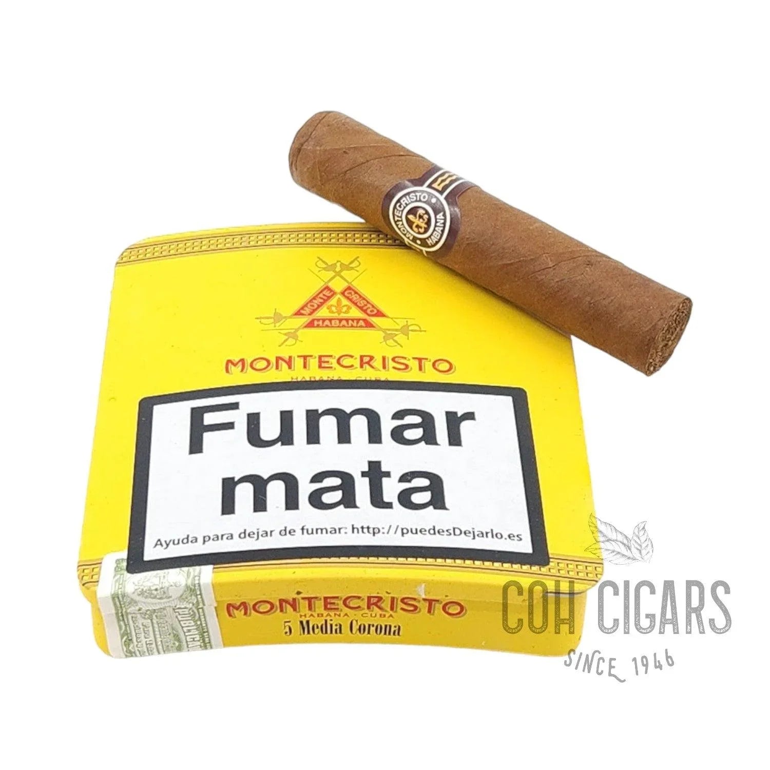 COH Cigars | Montecristo Media Corona Box 5 – HK CohCigars