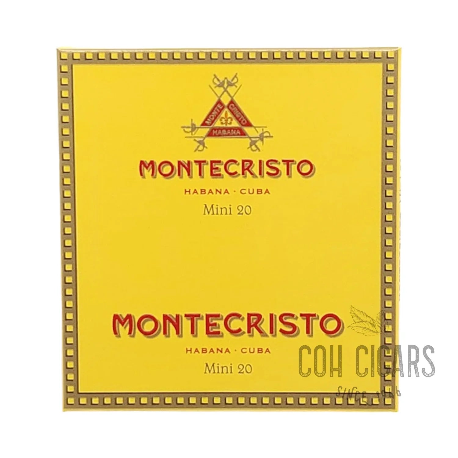 Mini (20 x 5) | Box 100 | Montecristo cigar - HK CohCigars -雪茄