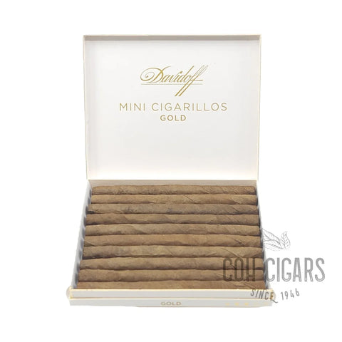 Mini Cigarillos Gold | Box 10x10 | Davidoff Cigars - HK CohCigars -雪茄
