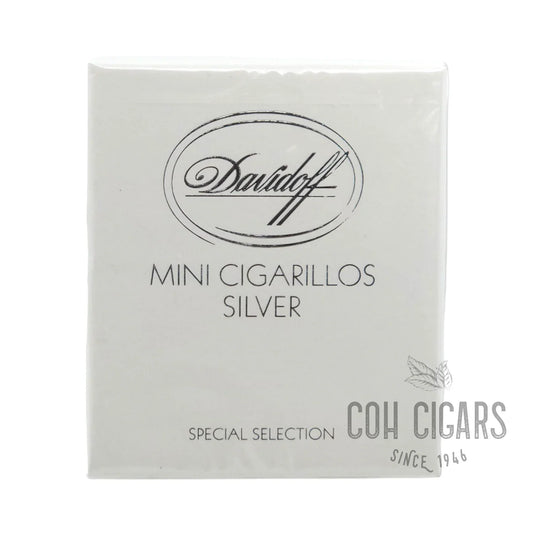 Mini Cigarillos Silver | Box 20 | Davidoff Cigars - HK CohCigars -雪茄