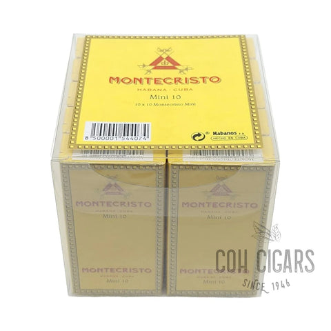 Mini | Box 10x10 | Montecristo Cigars - HK CohCigars -雪茄
