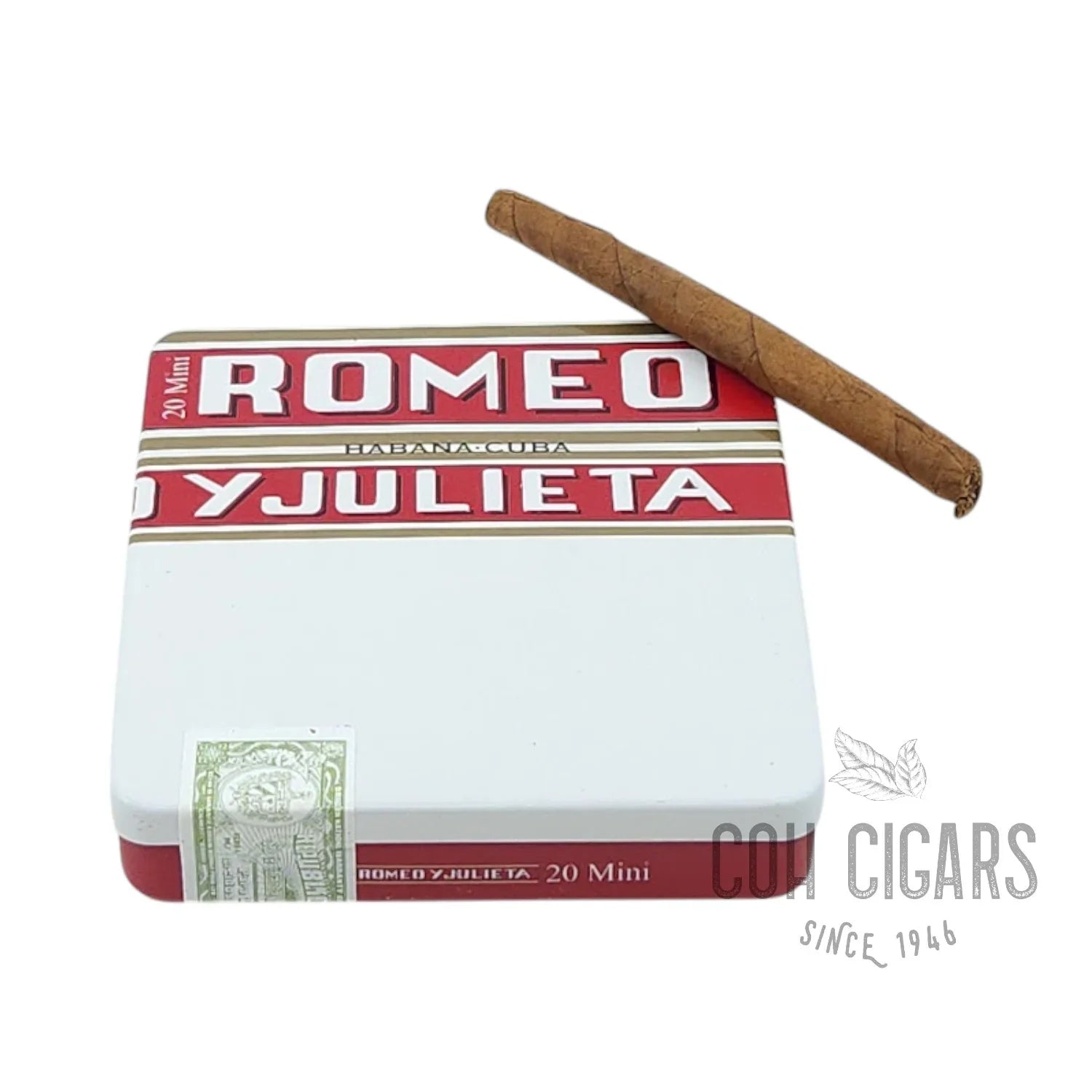 Mini Tin | Box 20x5 | Romeo Y Julieta Cigars - HK CohCigars -雪茄