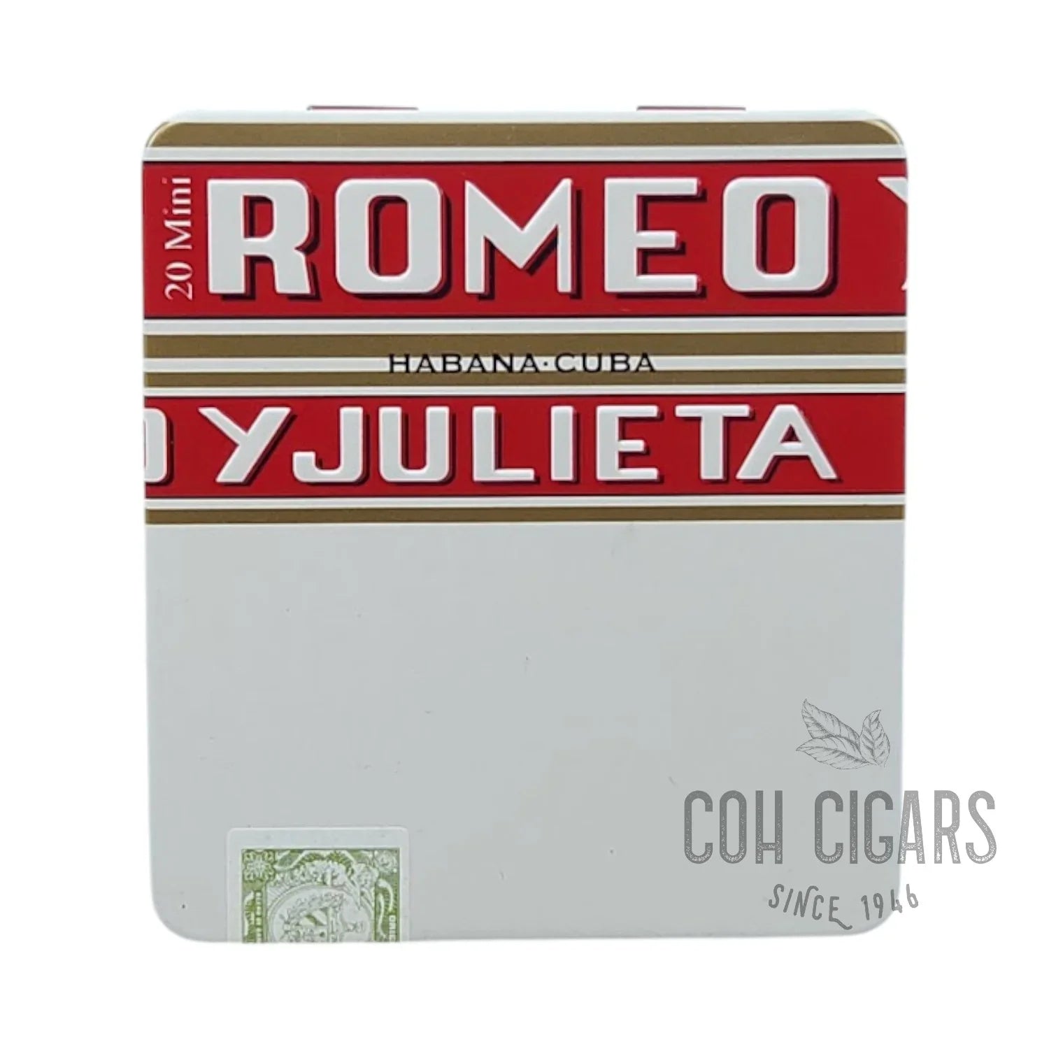 Mini Tin | Box 20x5 | Romeo Y Julieta Cigars - HK CohCigars -雪茄