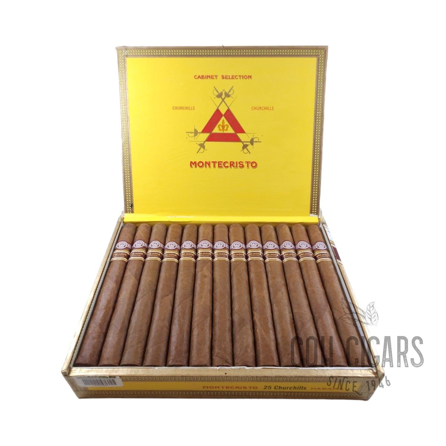 Montecristo Cigar | Churchills Anejados | Box 25 - hk.cohcigars
