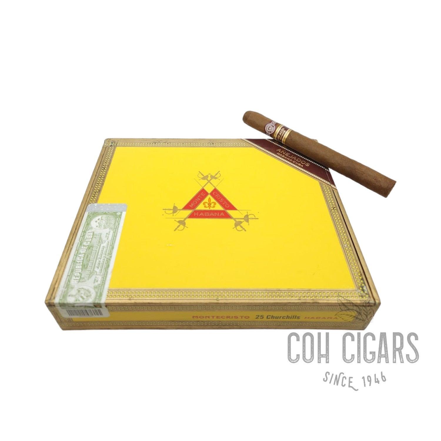 Montecristo Cigar | Churchills Anejados | Box 25 - hk.cohcigars