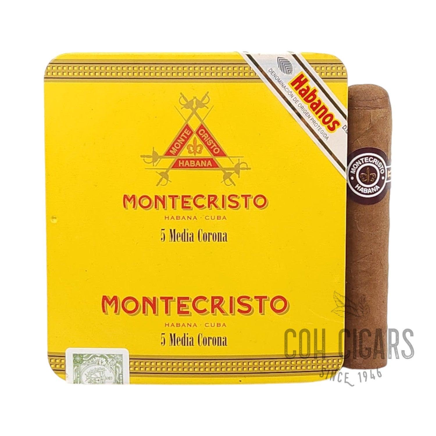 Montecristo Cigar | Media Corona (5'S Tin Box) | Box 5 x 5 - hk.cohcigars