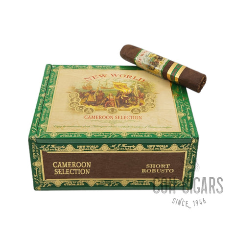 New World Cameroon Short Robusto | Box 20 | AJ Fernandez Cigars