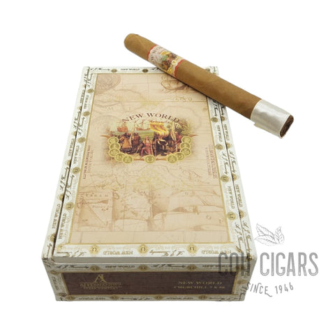 New World Connecticut Churchill | Box 10 | AJ Fernandez Cigars