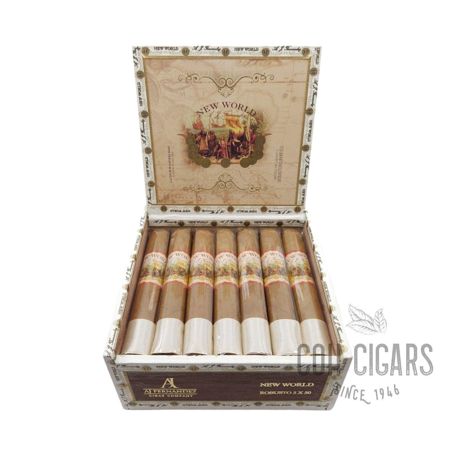 New World Connecticut Robusto | Box 20 | AJ Fernandez cigar - HK CohCigars