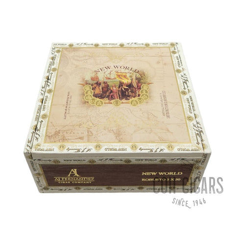 New World Connecticut Robusto | Box 20 | AJ Fernandez Cigars