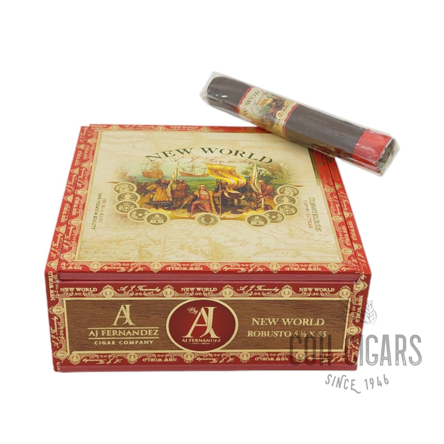 New World Navegante Robusto | Box 21 | AJ Fernandez cigar - HK CohCigars
