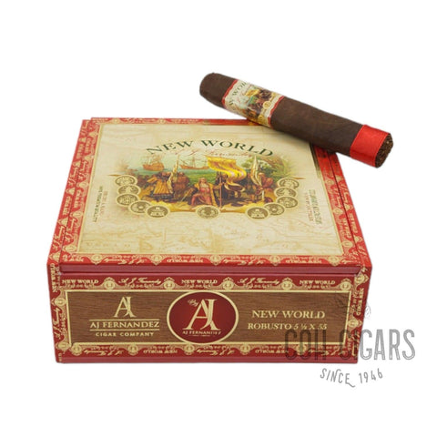 New World Navegante Robusto | Box 21 | AJ Fernandez cigar - HK CohCigars