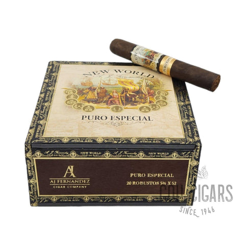 New World Puro Especial Robusto | Box 20 | AJ Fernandez cigar - HK CohCigars